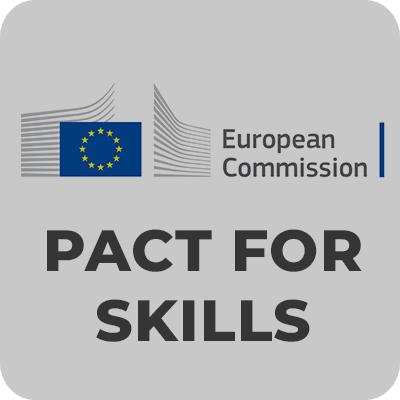 Logo-ul Pact for Skills al Comisiei Europene