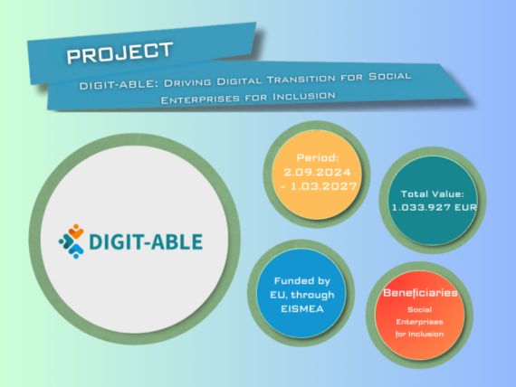 Proiect DIGIT-ABLE: Tranziția Digitală pentru Întreprinderile Sociale pentru Incluziune