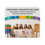Coperta raportului „10 modele de bune practici în servicii sociale” din România și Republica Moldova